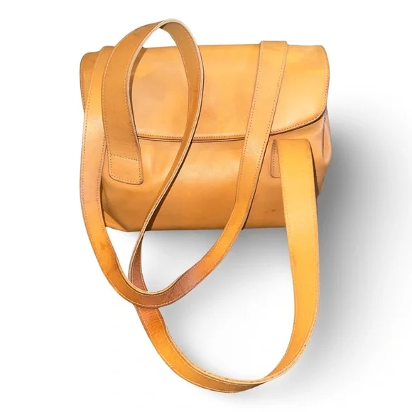 Coach Vintage Riverside Bag Made in USA British Tan No 0161-222 - Picture 11 of 11